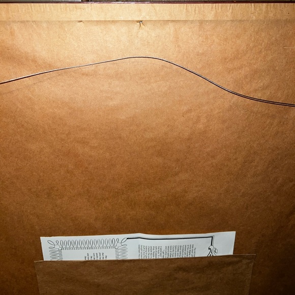 RARE Vintage Flea Market Detailed Framed Drawing Signed - Picture 15 of 15